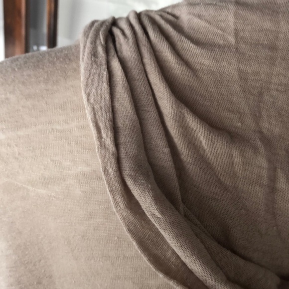 Cynthia Rowley 3x Hoodie Cardi Jacket 100% Linen - Picture 5 of 6